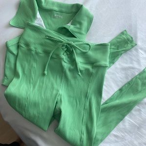 Year of ours pistachio green set